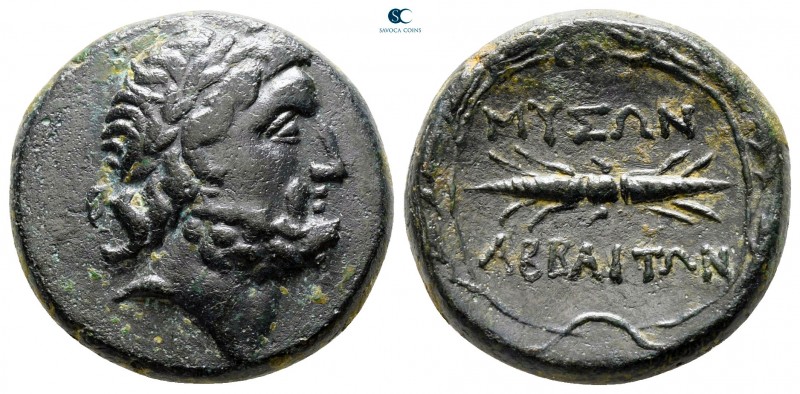 Phrygia. Abbaitis circa 200-100 BC. 
Bronze Æ

19 mm., 7,41 g.



very fi...