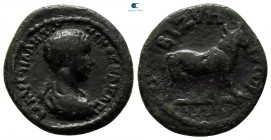 Thrace. Bizya. Caracalla as Caesar AD 196-198. Bronze Æ