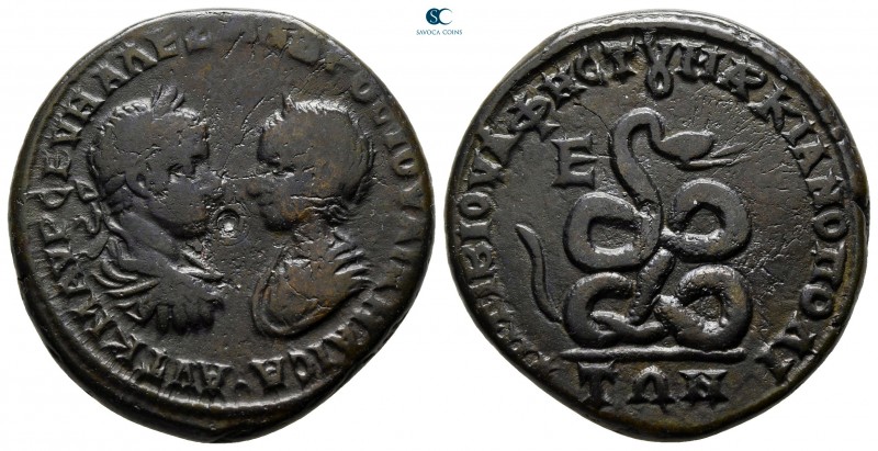 Moesia Inferior. Marcianopolis. Severus Alexander, with Julia Maesa AD 222-235. ...