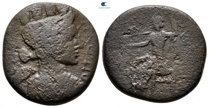 Epeiros. Nicopolis. Pseudo-autonomous issue AD 138-180. 
Bronze Æ

22 mm., 7,...