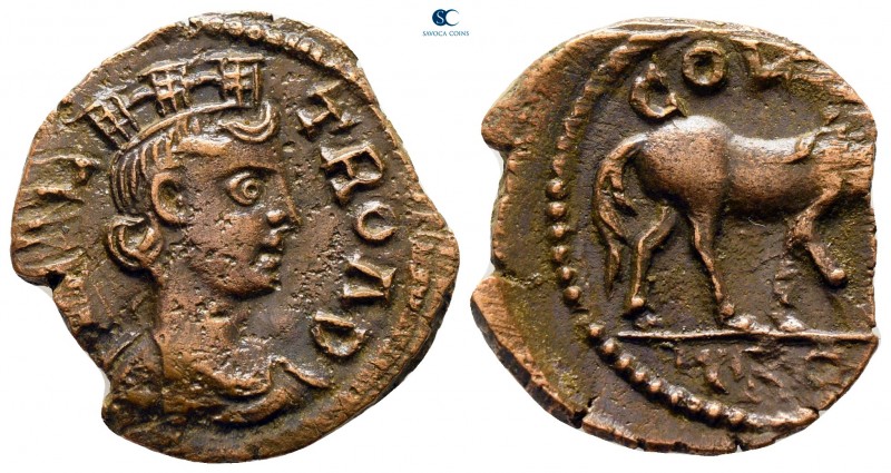 Troas. Alexandreia. Pseudo-autonomous issue. Time of Gallienus AD 253-268. 
Bro...