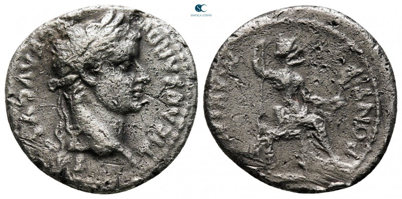 Tiberius AD 14-37. Lugdunum
Denarius AR

18 mm., 3,64 g.



nearly very f...