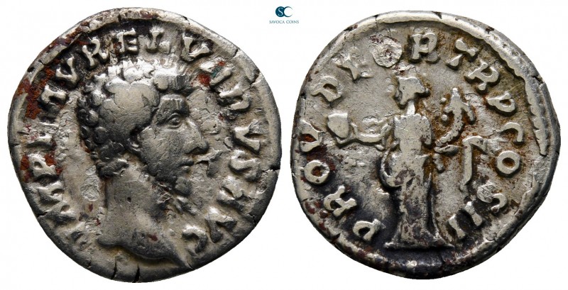 Lucius Verus AD 161-169. Rome
Denarius AR

18 mm., 3,17 g.



nearly very...