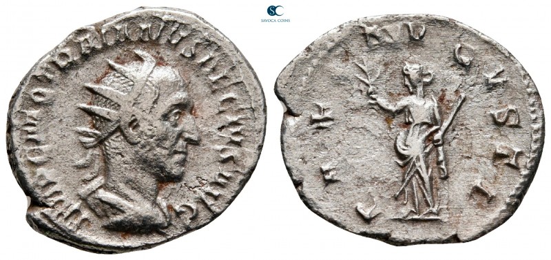 Trajan Decius AD 249-251. Rome
Antoninianus AR

23 mm., 3,74 g.



very f...