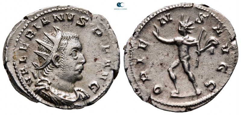 Valerian I AD 253-260. Rome
Antoninianus AR

23 mm., 4,17 g.



good very...