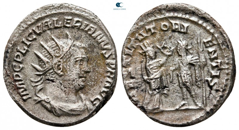 Valerian I AD 253-260. Samosata
Billon Antoninianus

21 mm., 3,58 g.



v...