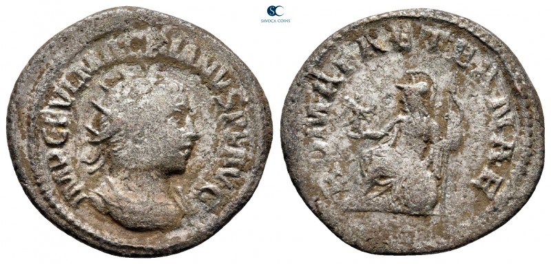 Macrianus AD 260-261. Samosata
Antoninianus Æ silvered

21 mm., 3,22 g.


...