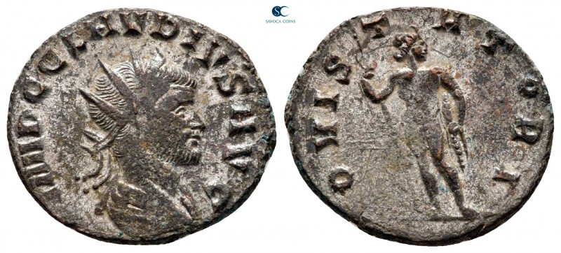 Claudius II (Gothicus) AD 268-270. Rome
Antoninianus Æ silvered

20 mm., 2,80...