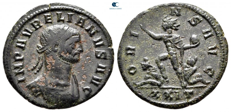 Aurelian AD 270-275. Serdica
Billon Antoninianus

22 mm., 3,34 g.



very...