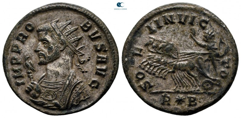 Probus AD 276-282. Rome
Antoninianus Æ silvered

22 mm., 3,61 g.



very ...