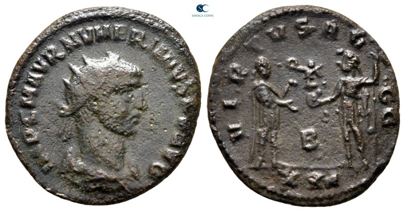 Numerian AD 283-284. Siscia
Antoninianus Æ

20 mm., 3,05 g.



nearly ver...