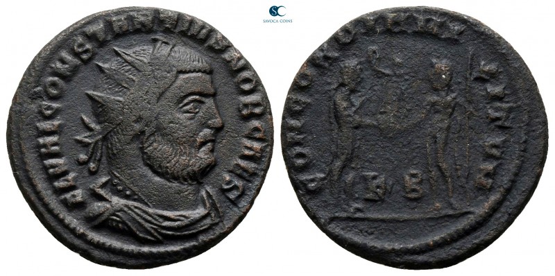 Constantius I Chlorus, as Caesar AD 293-305. Cyzicus
Radiatus Æ

20 mm., 3,81...