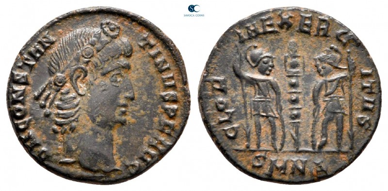 Constantine I the Great AD 306-337. Nicomedia
Follis Æ

15 mm., 1,66 g.


...