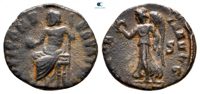 AD 310-313. Time of Maximinus II. Antioch
Follis Æ, "Persecution" issue

13 m...