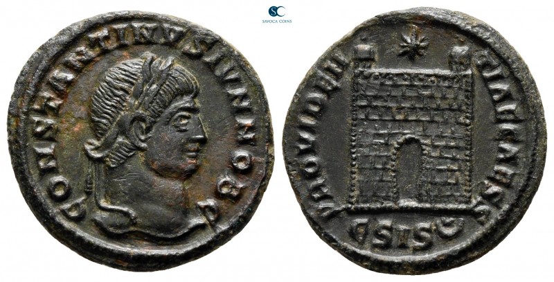 Constantine II, as Caesar AD 317-337. Siscia
Follis Æ

19 mm., 2,80 g.


...