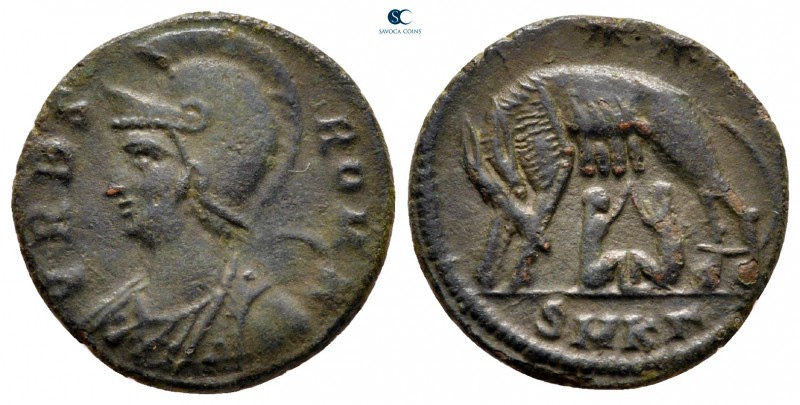 City Commemoratives AD 330-354. Cyzicus
Follis Æ

17 mm., 2,46 g.



very...