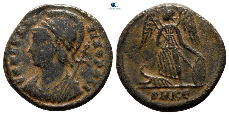 City Commemoratives AD 330-354. Cyzicus
Follis Æ

17 mm., 2,53 g.



near...