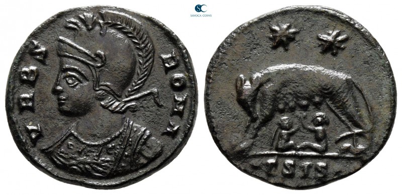 City Commemoratives AD 330-354. Siscia
Follis Æ

18 mm., 2,42 g.



good ...