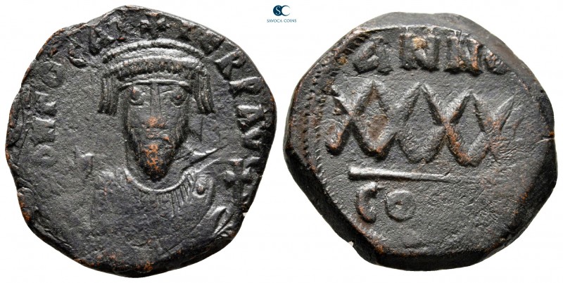 Phocas AD 602-610. Constantinople
Follis Æ

28 mm., 11,51 g.



nearly ve...