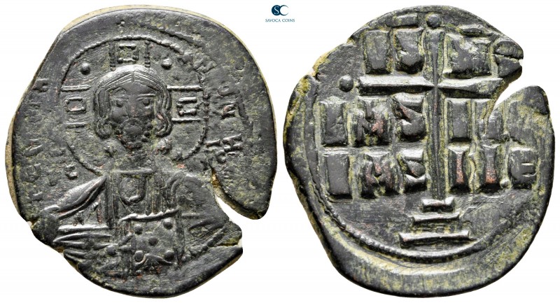 Romanus III Argyrus AD 1028-1034. Constantinople
Anonymous Follis Æ

32 mm., ...