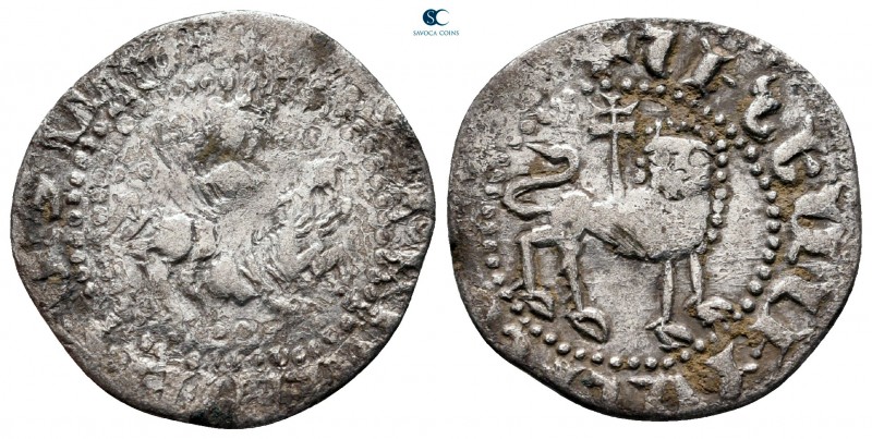 Levon II AD 1270-1289. Royal
Half Tram AR

21 mm., 2,22 g.



nearly very...