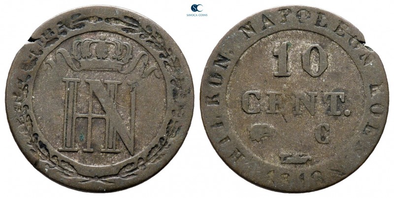 Germany. Westfalen. Hieronymus Napoleon AD 1807-1813.
10 Centimes

19 mm., 1,...