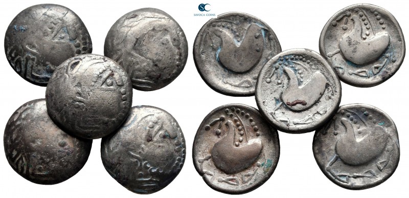 Lot of ca. 5 celtic tetradrachms / SOLD AS SEEN, NO RETURN! 

very fine