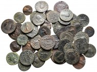 Lot of ca. 48 roman bronze coins / SOLD AS SEEN, NO RETURN!very fine