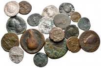 Lot of ca. 19 roman coins / SOLD AS SEEN, NO RETURNnearly very fine