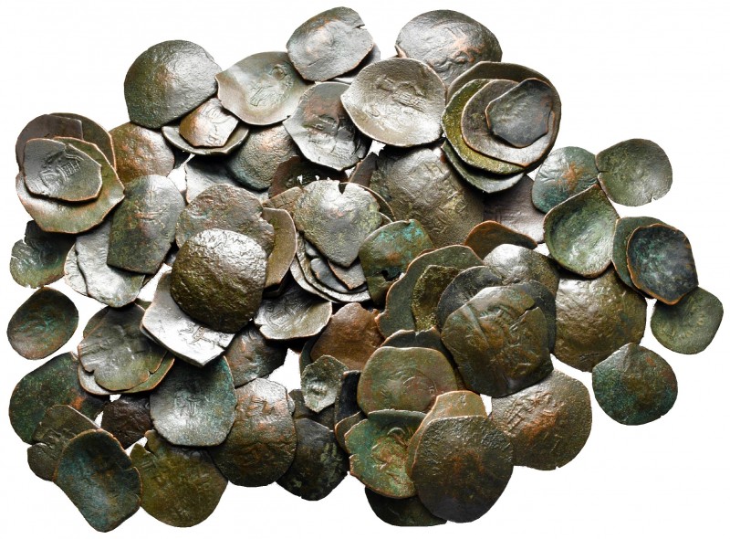 Lot of ca. 100 byzantine scyphate coins / SOLD AS SEEN, NO RETURN! 

fine