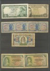 Set of 56 Spanish banknotes from the Bank of Spain, in various qualities and amounts. TO EXAMINE.