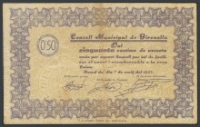 GIRONELLA (BARCELONA). 50 Cents. May 7, 1937. (Gonz\u00e1lez: 8044). F.