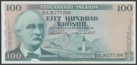 ICELAND. 10 Kronur. 29 March 1981. Consecutive run of three banknotes. (Pick: 44a). Uncirculated.
