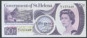 SAINT HELENA. 50 Pence. 1979. (Pick: 5). Uncirculated.