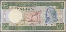 SYRIA. 100 Pounds. 1990 (AH 1411). (Pick: 104d). Uncirculated.