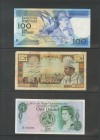 Set of 15 foreign banknotes from different countries and in different qualities. TO EXAMINE.