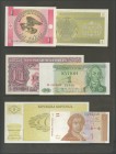 Set of 17 foreign banknotes from different countries, all in exceptional qualities. TO EXAMINE.