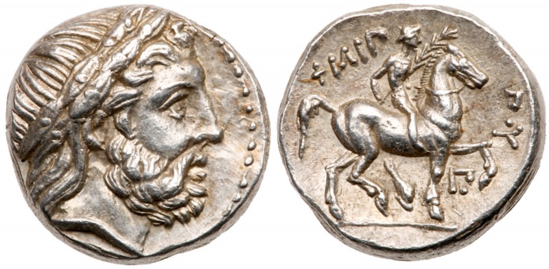Macedonian Kingdom (Ancient)
Macedonian Kingdom. Phillip II. Silver Tetradrachm...