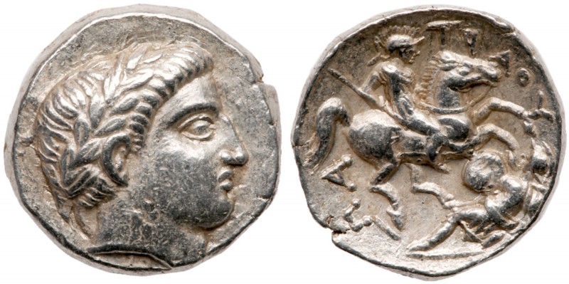 Paeonian Kingdom (Ancient Macedonia)
Paeonian Kingdom. Patraos. Silver Tetradra...