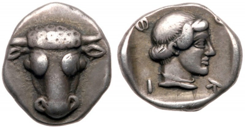 Phocis (Ancient Greece)
Phocis. Phocian League Federal Coinage. Silver Triobol ...