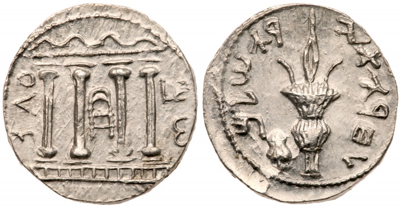 Judea (Ancient)
Bar Kokhba Revolt. Undated, Silver Sela (14.58 g), 132-135 CE. ...
