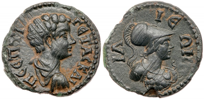 Roman Empire (Ancient, 27 BC - 476 AD)
Geta. &AElig; 22 mm (6.58 g), as Caesar,...