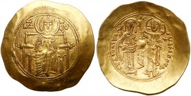 Byzantine Empire (491-1204)
Andronicus I Comnenus. Gold Hyperpyron (4.40 g), 1183-1185. Constantinople. (MHP) &Theta;V, The Virgin enthroned facing, ...