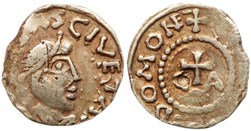 Franks (Medieval)
Merovingians, Troyes. Gold Tremissis (1.21 g), ca. 600-750. [...