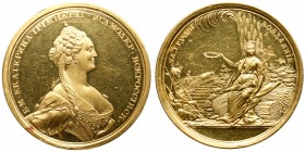 Medal of 10 Ducat weight. GOLD. 44.5 mm. 34.64 gm. By S. Yudin. Award Medal of the Liberal Economy Society.

Medal of 10 Ducat weight. GOLD. 44.5 mm...