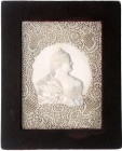 Empress Anna. Rectangular walrus ivory plaque, 3 x 3 7/8” (100 by 76 mm). 

Empress Anna. Rectangular walrus ivory plaque, 3 x 3 7/8” (100 by 76 mm)...