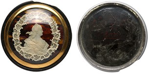 Catherine the Great. Lacquer box. 

Catherine the Great. Lacquer box. The lid ...