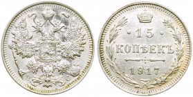 15 Kopecks 1917 BC. 

Bit 144 (R), Sev 4201 (RR), Uzd 2224.

Brilliant uncirculated