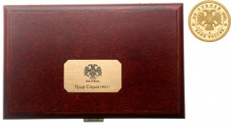 Bolshoi Ballet four-coin Gold Proof Set. 10, 25, 50 and 100 Roubles. .999 GOLD. 1993 

Y PS6. Only 1,500 sets made. In original case with Certificat...