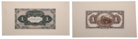 Russo-Asiatic Bank, Harbin Branch. Front and Back Proof of the 1 Rouble, ND (1917)

Russo-Asiatic Bank, Harbin Branch. Front and Back Proof of the 1...
